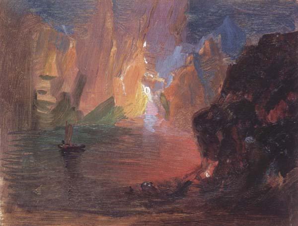 Frederic E.Church Iceberg Fantasy Sweden oil painting art